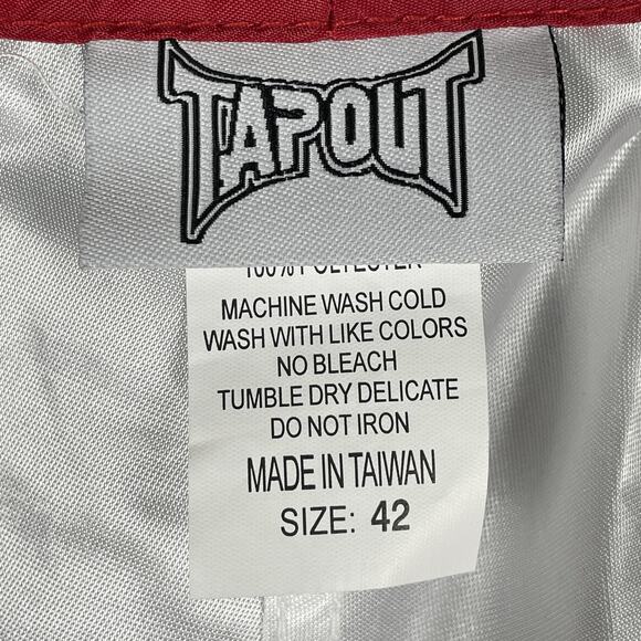 Tapout Shorts Mens 42 Green White Red Mexico Flag MMA Fight Training Embroidered - Picture 11 of 12